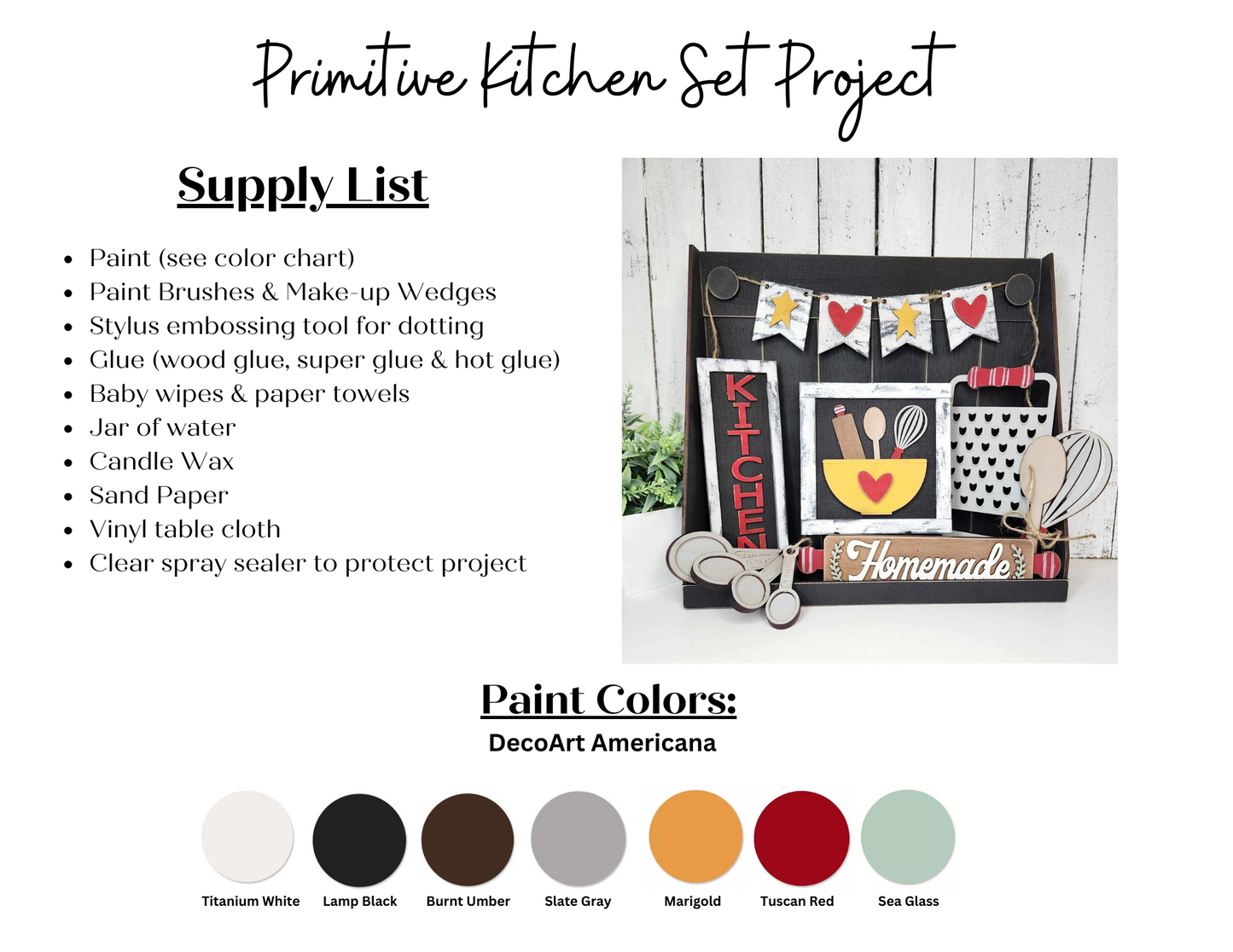 Prim Kitchen Tiered Tray Set