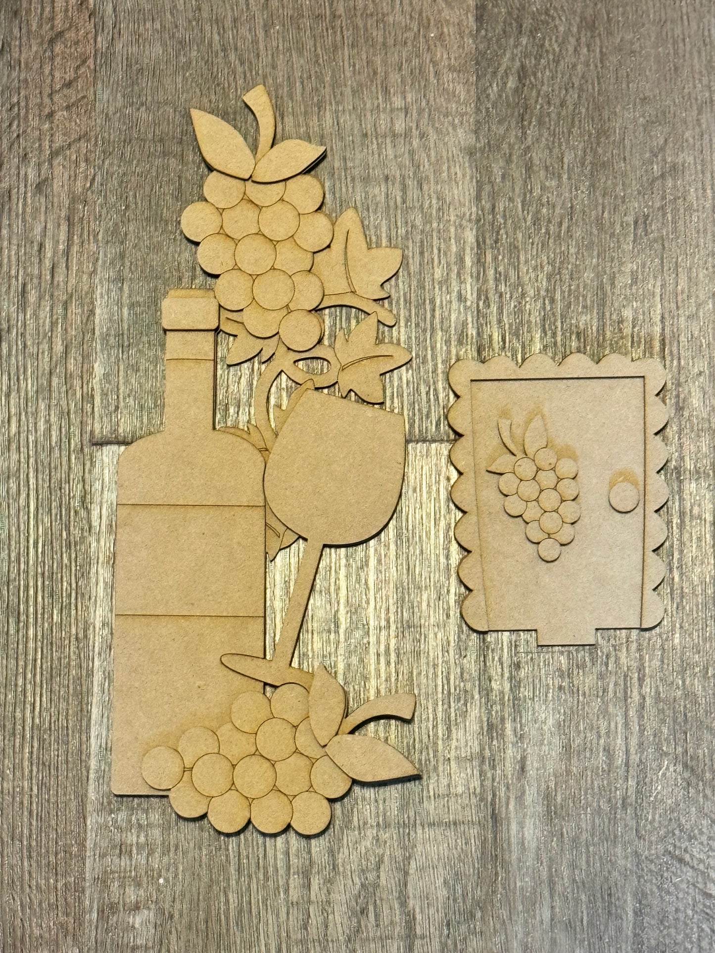 Wine Bird House Insert