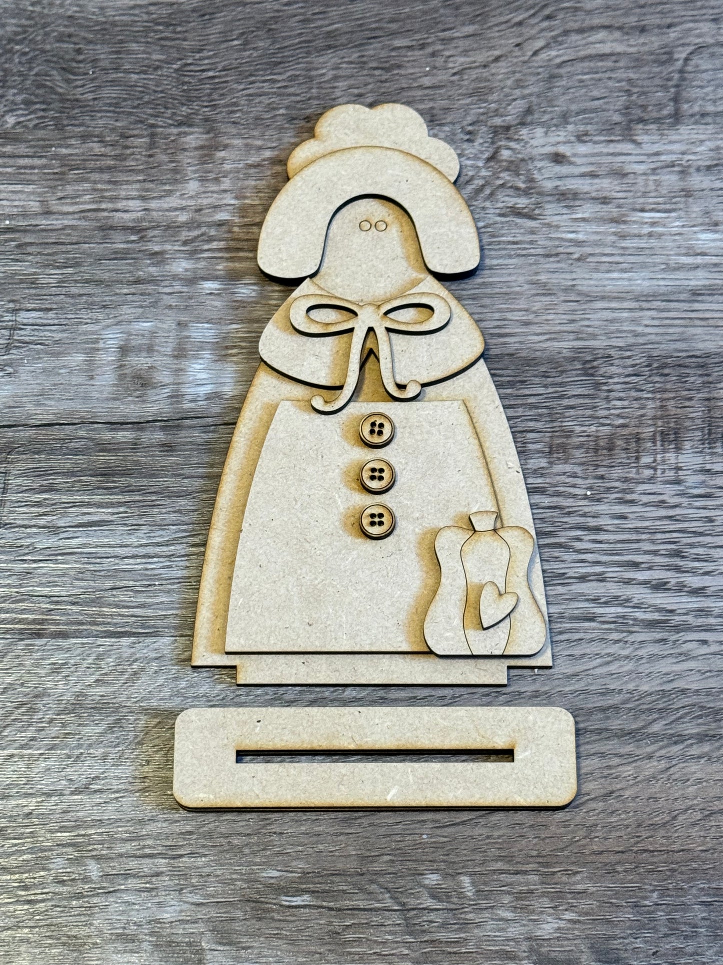 Small Pilgrim Man or Woman Shelf Sitters