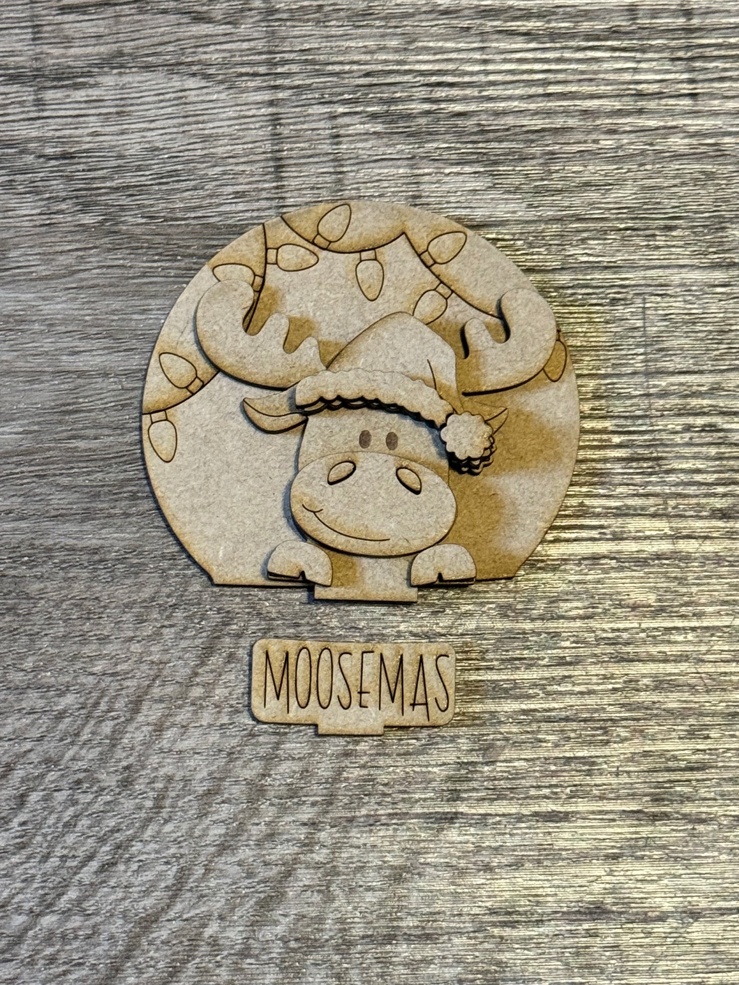 Moose Snow Globe insert