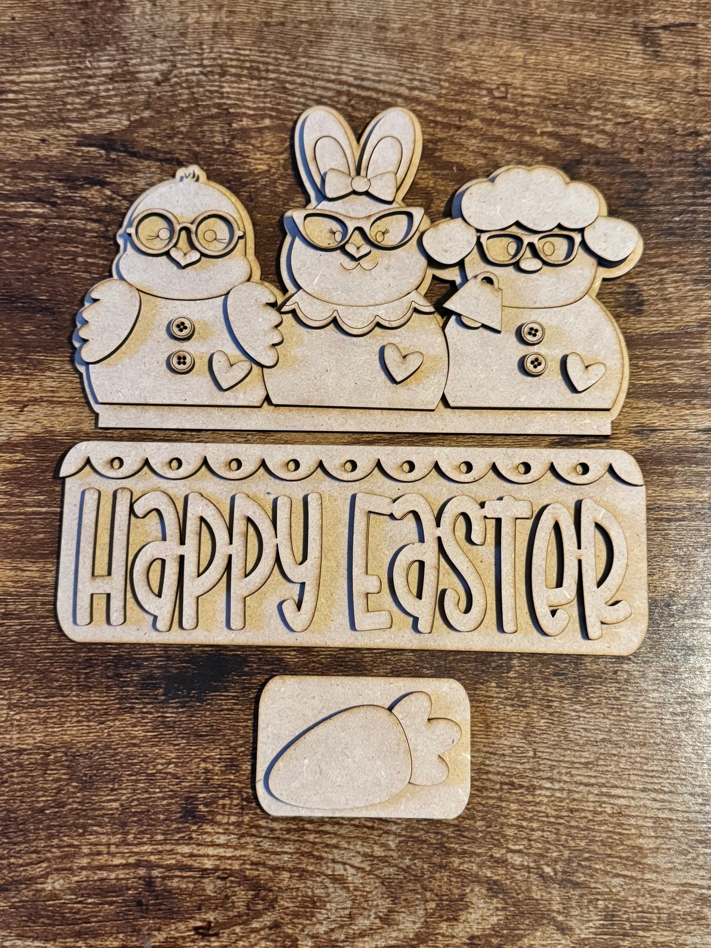 Happy Easter Truck Insert