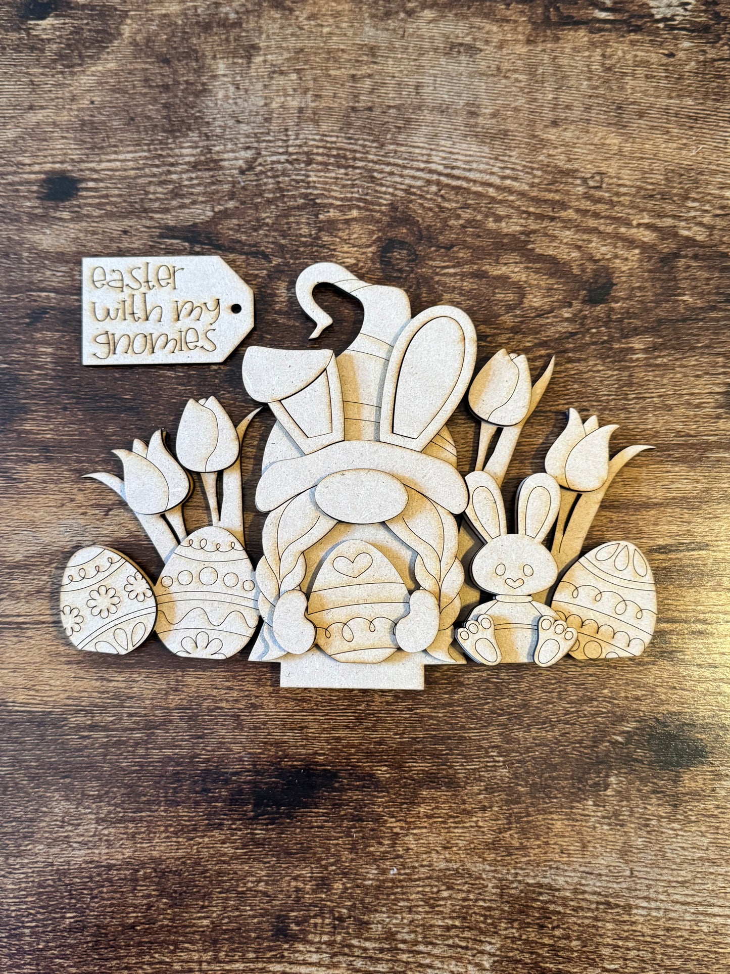 Easter Gnome Basket Insert