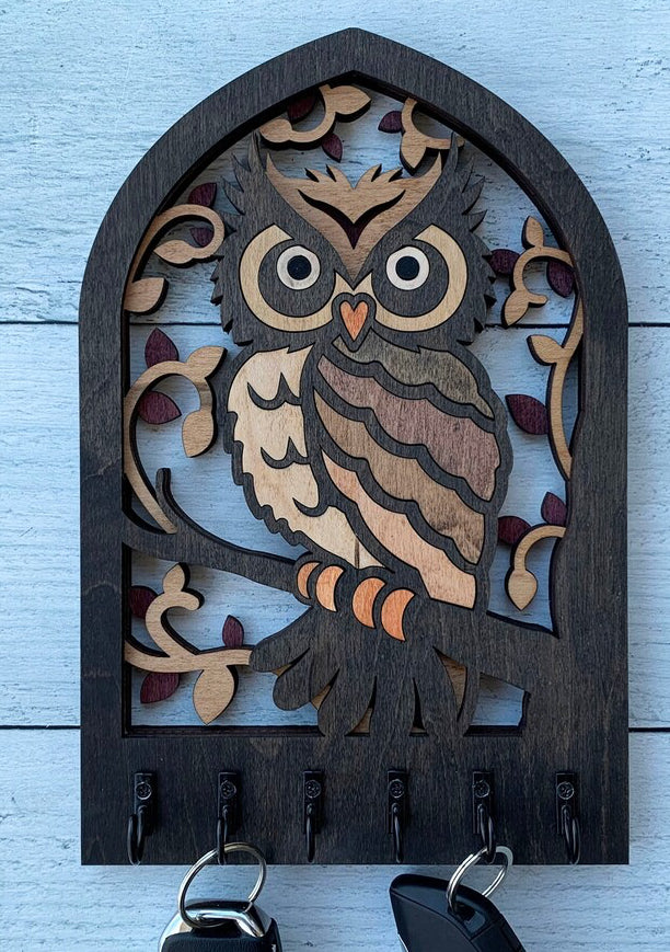 Owl Arch Key Hanger