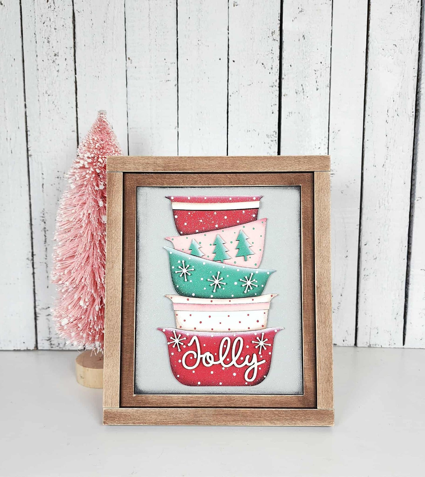 Christmas Baking Farmhouse Frame Inserts