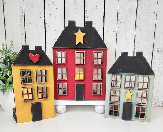 Salt Box House Votives