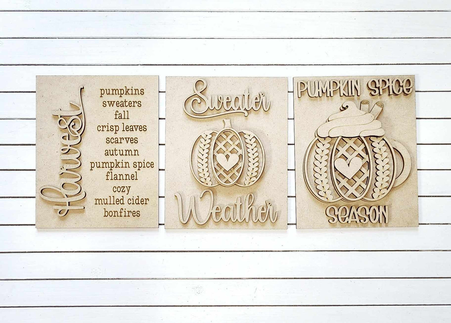 Sweater Weather Farmhouse Frame Inserts