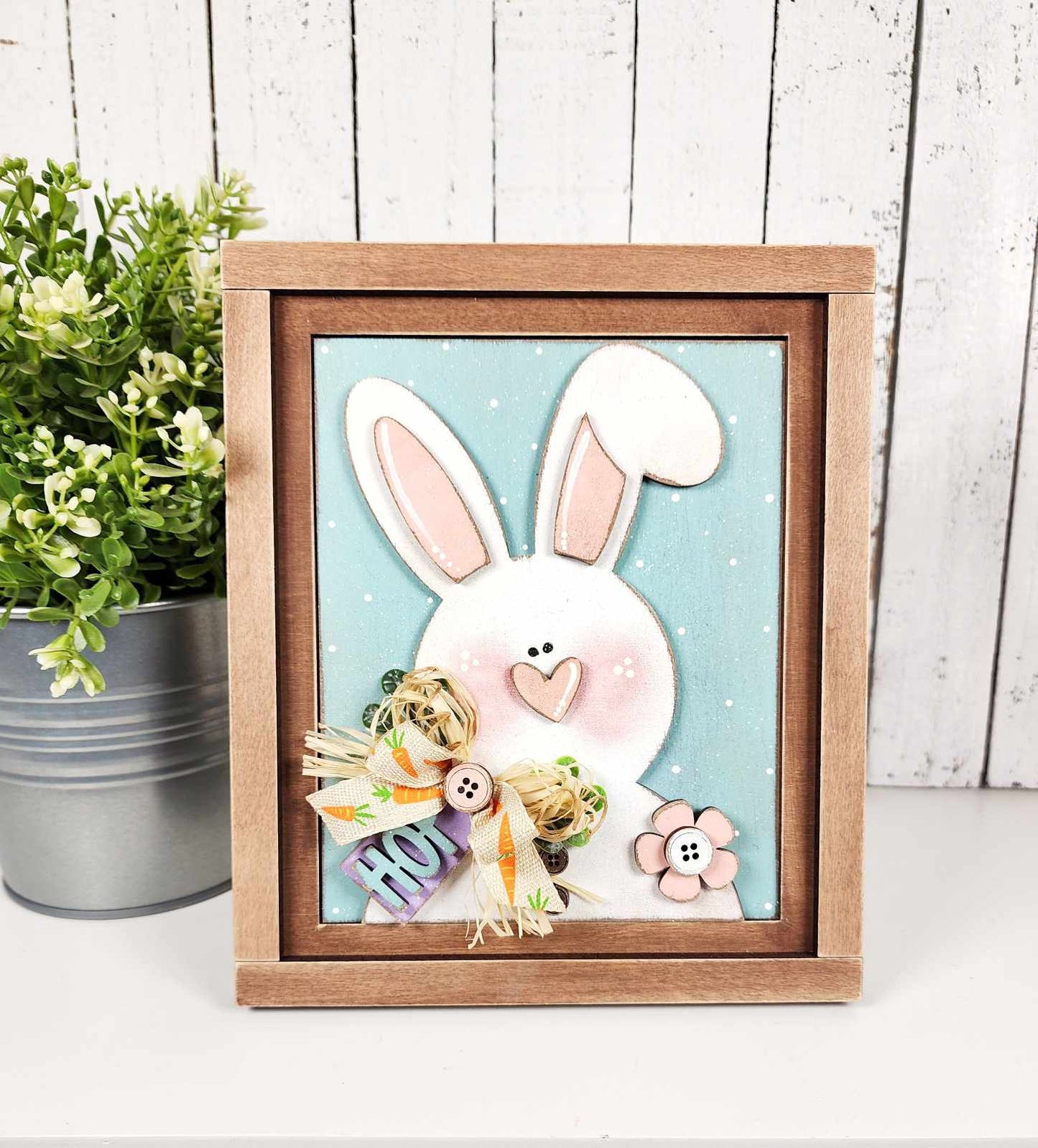 Prim Easter Farmhouse Frame Inserts