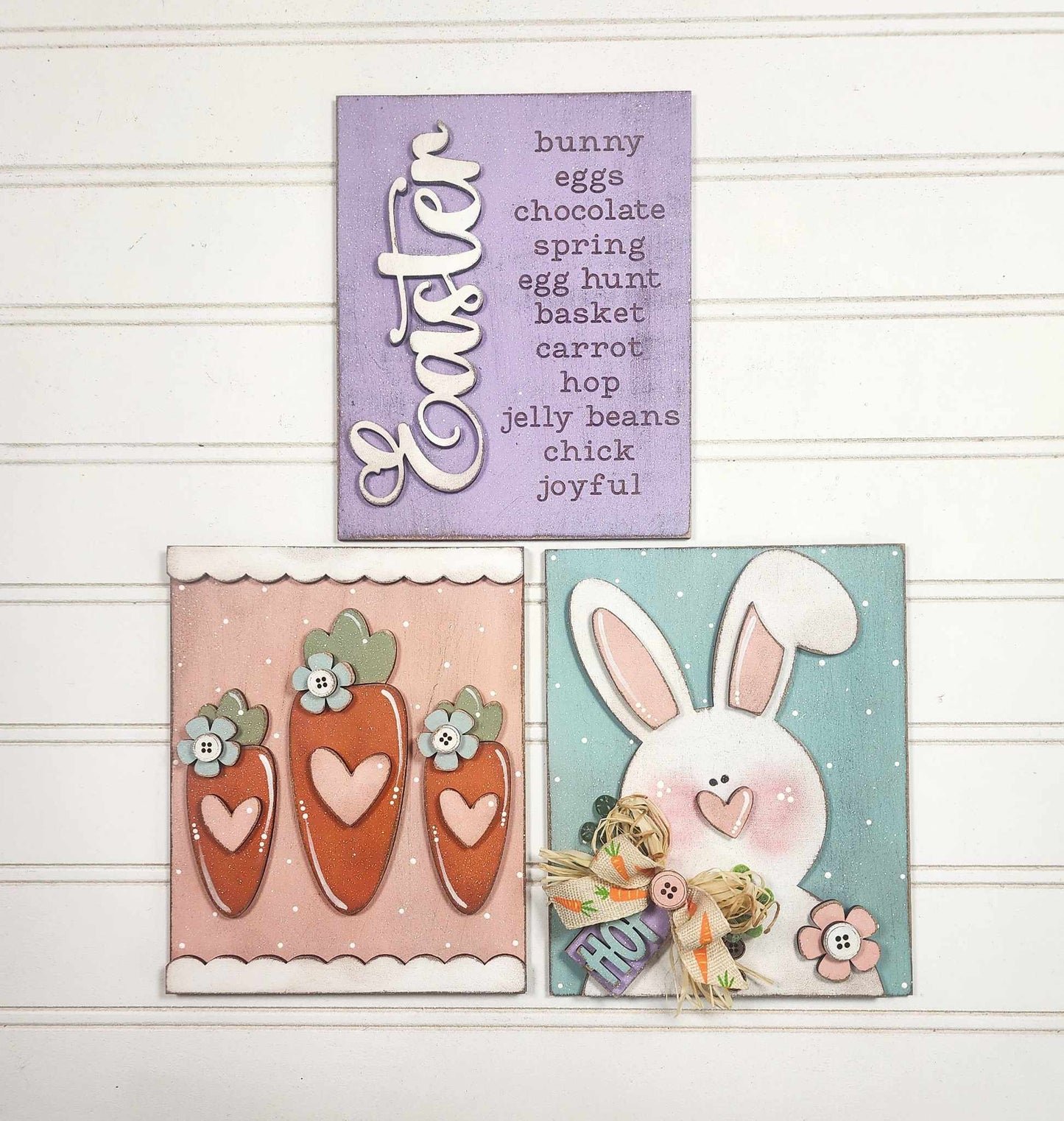 Prim Easter Farmhouse Frame Inserts