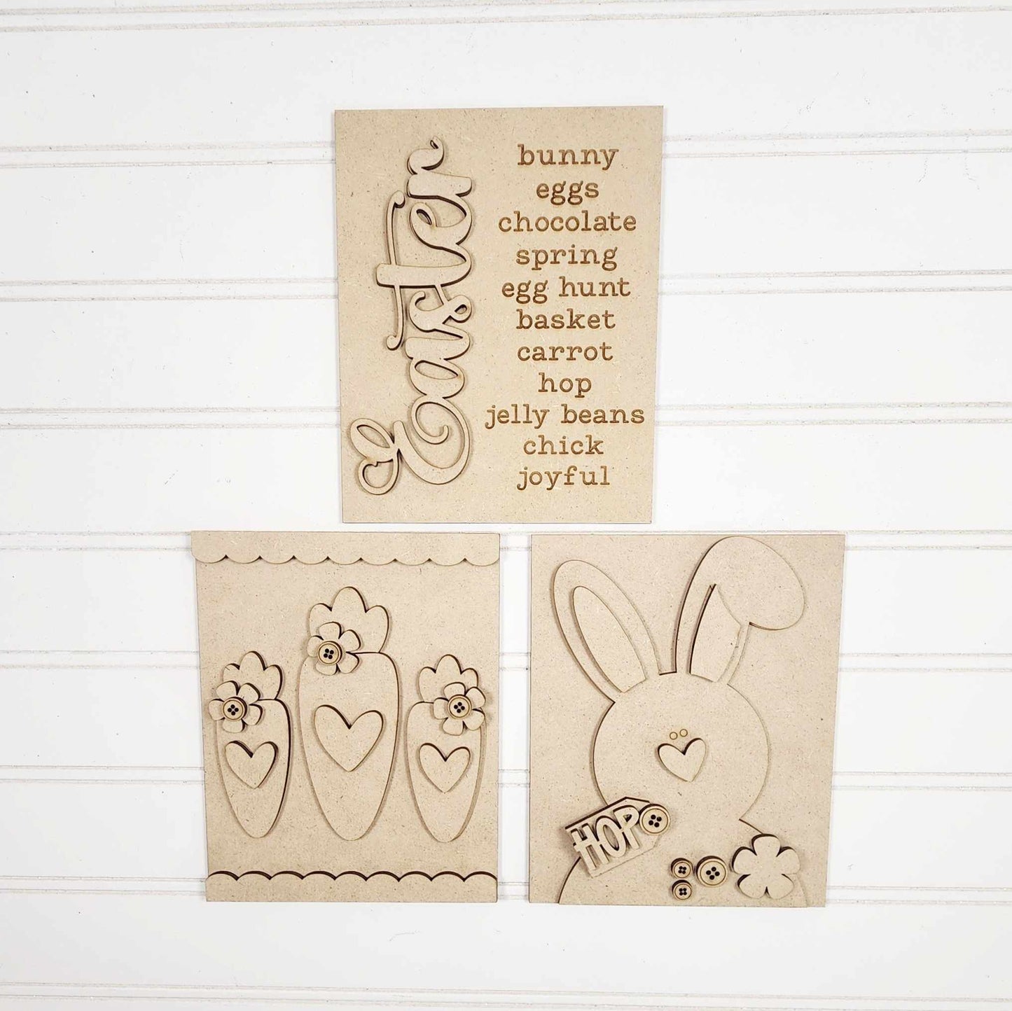 Prim Easter Farmhouse Frame Inserts
