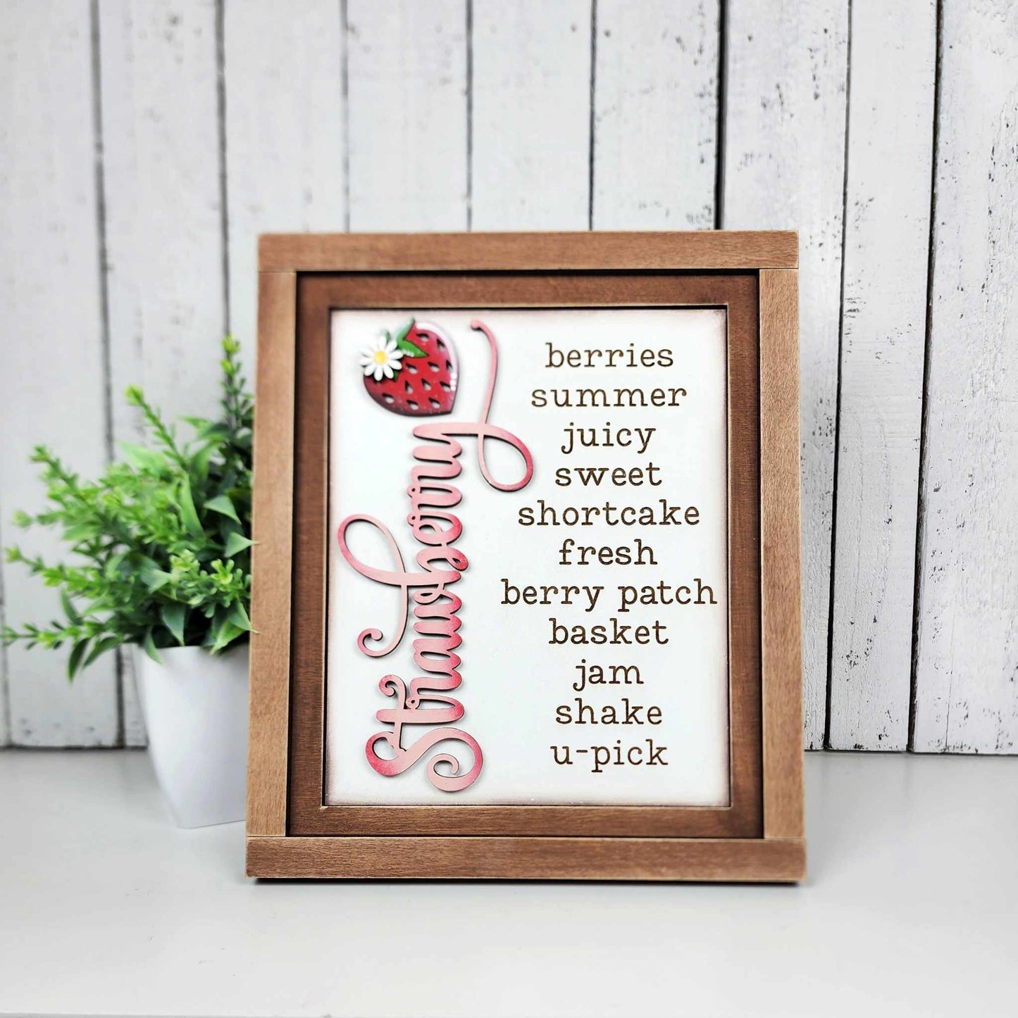 Berry Sweet Farmhouse Frame Inserts