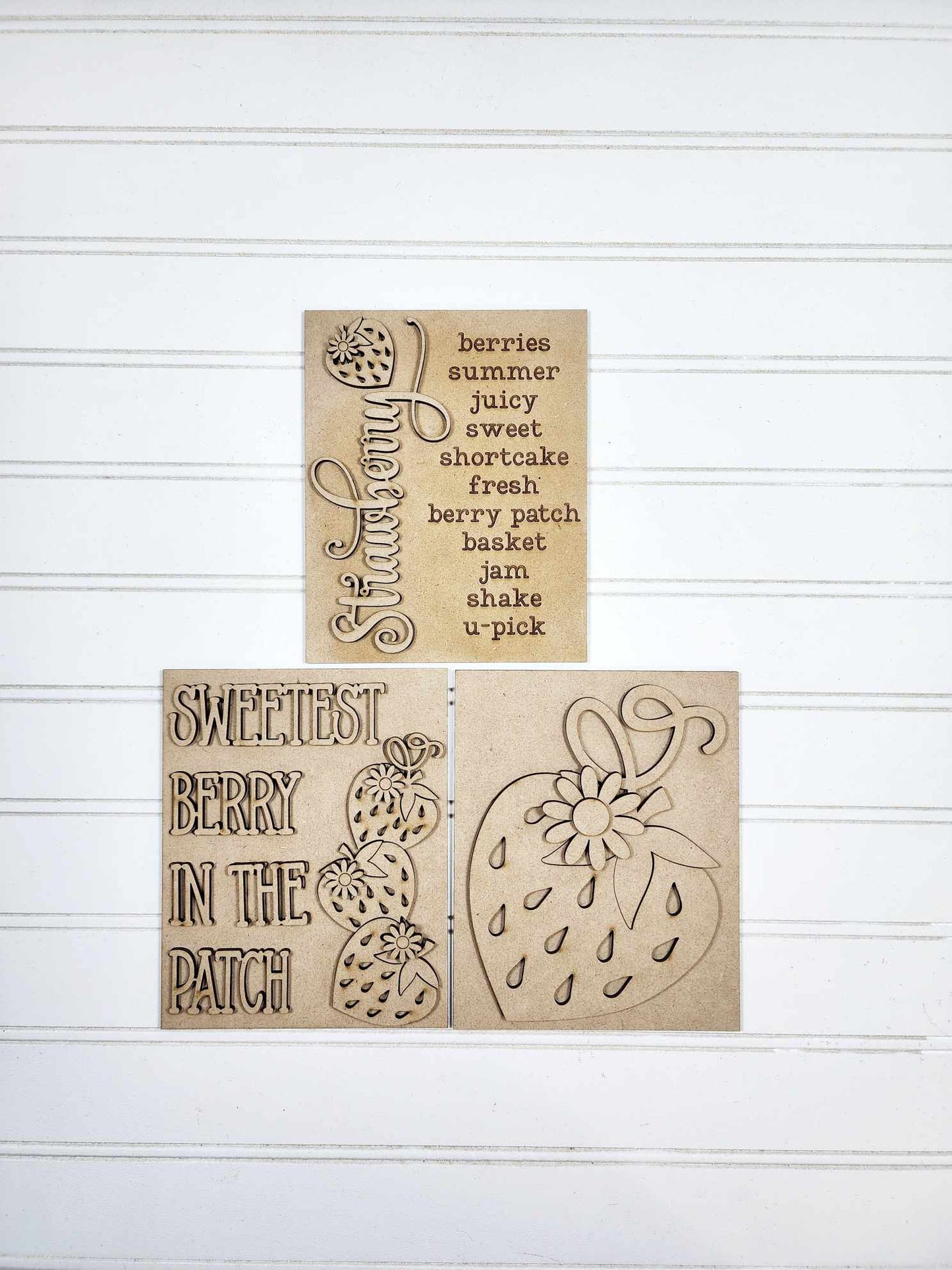 Berry Sweet Farmhouse Frame Inserts