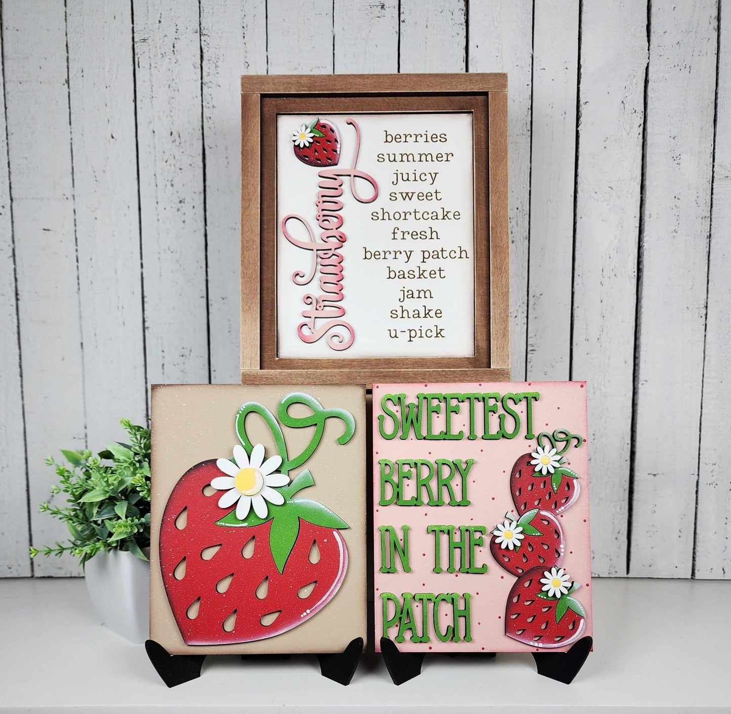 Berry Sweet Farmhouse Frame Inserts