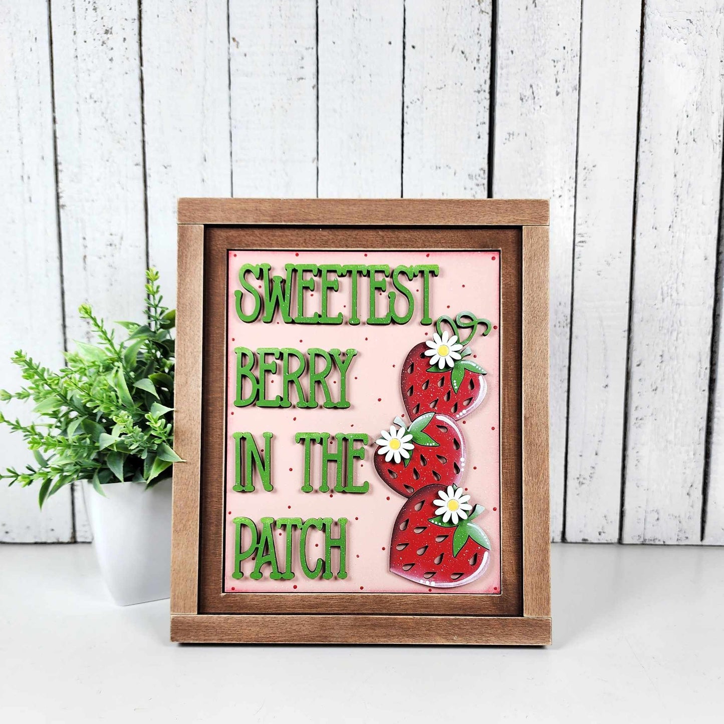 Berry Sweet Farmhouse Frame Inserts