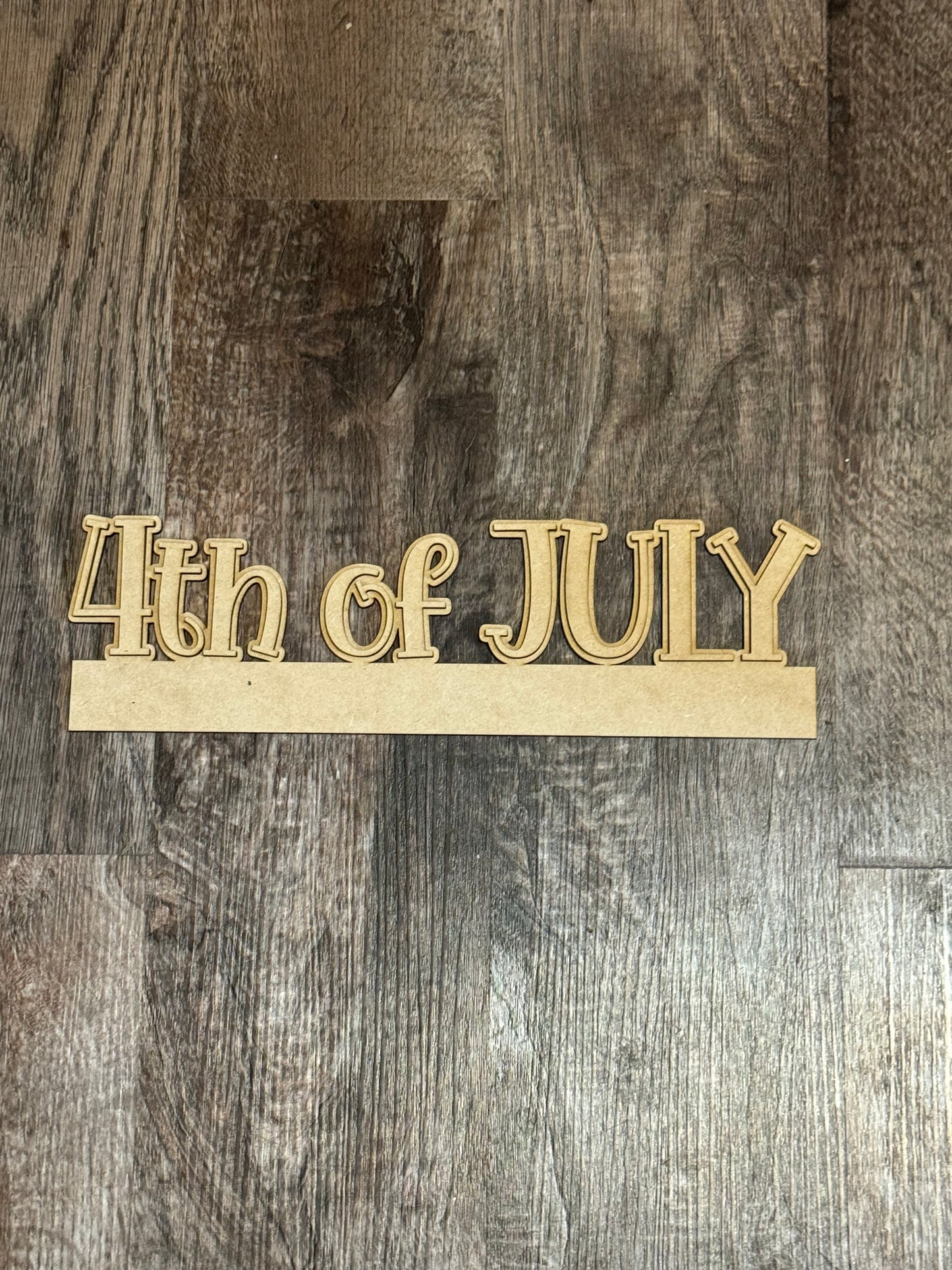 4th of July Insert for American Flag Bunting