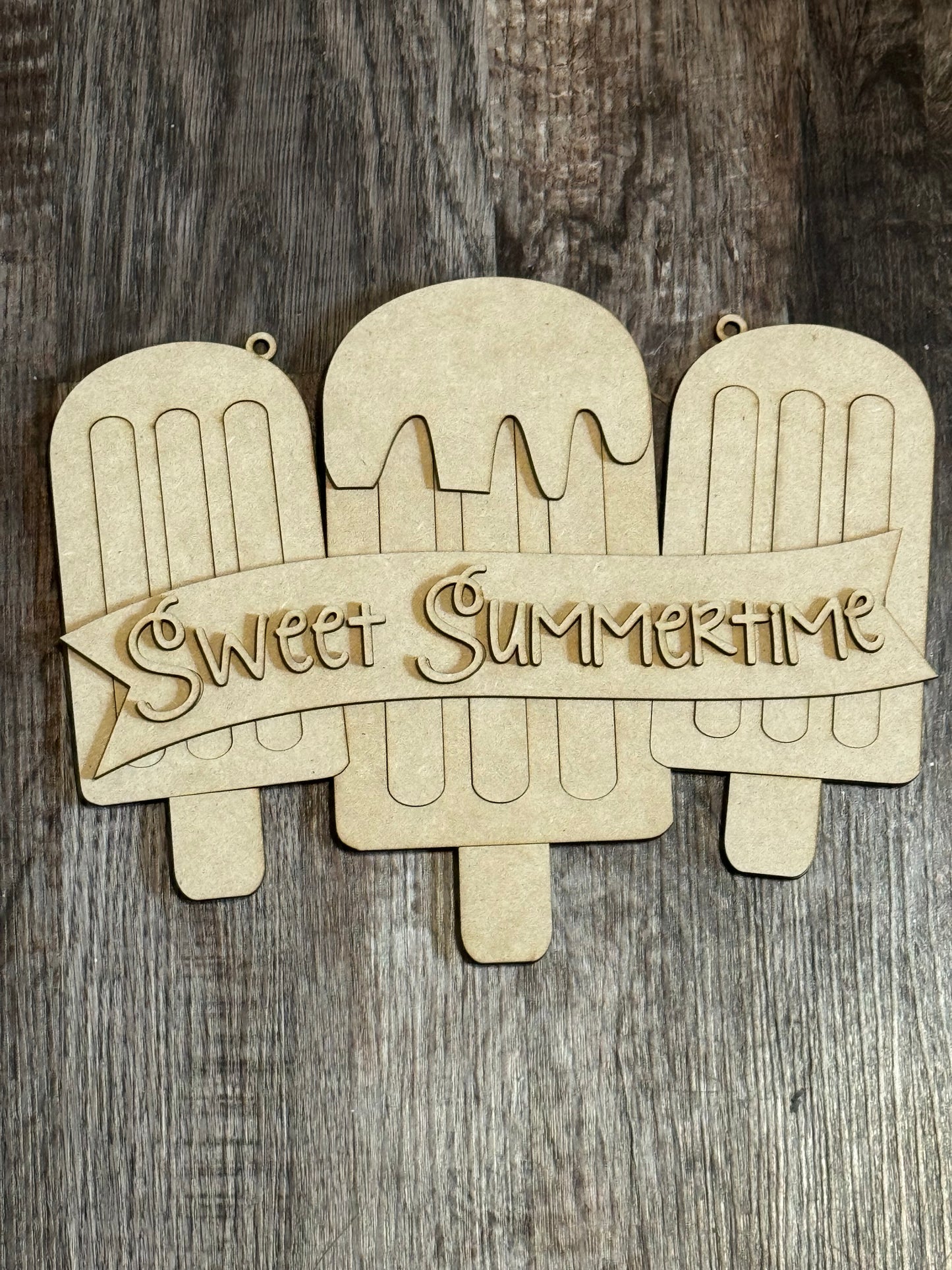 Sweet Summertime Door Hanger