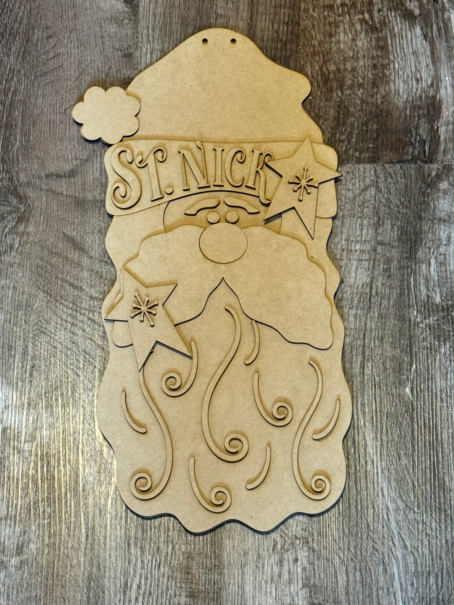 St. Nick door hanger