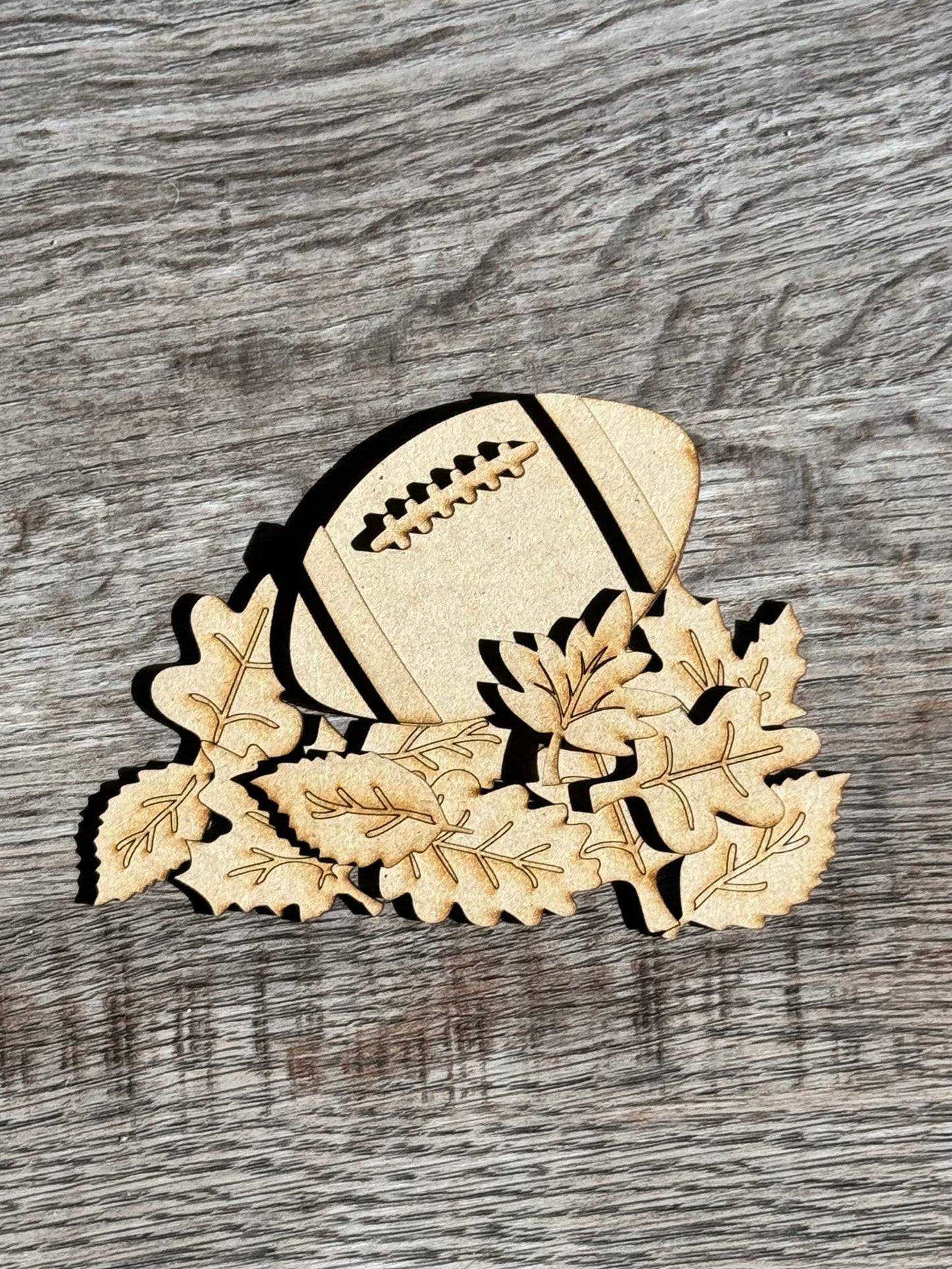 Fall Football Tiered Tray