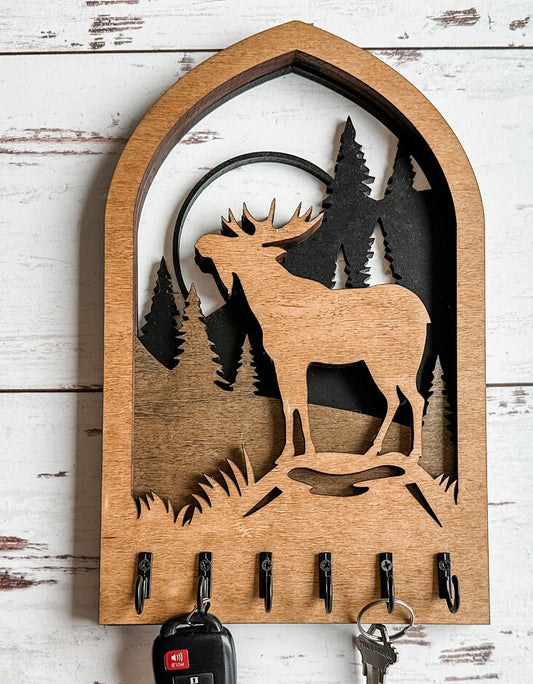 Moose Arch Key Hanger