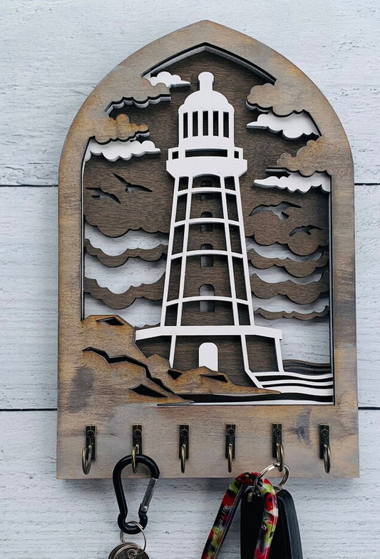 Lighthouse Arch Key Hanger