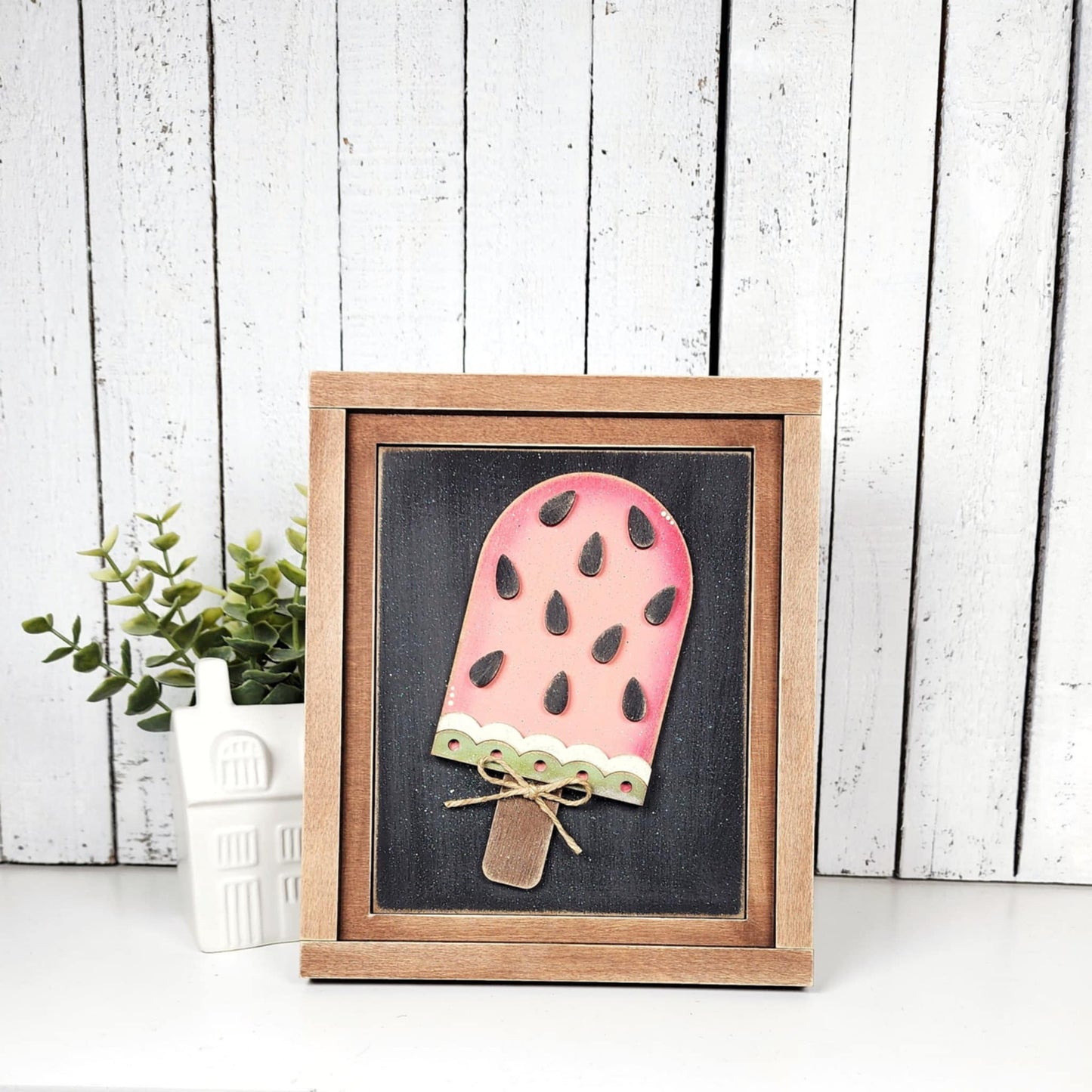 Vintage Watermelon Farmhouse Frame Inserts